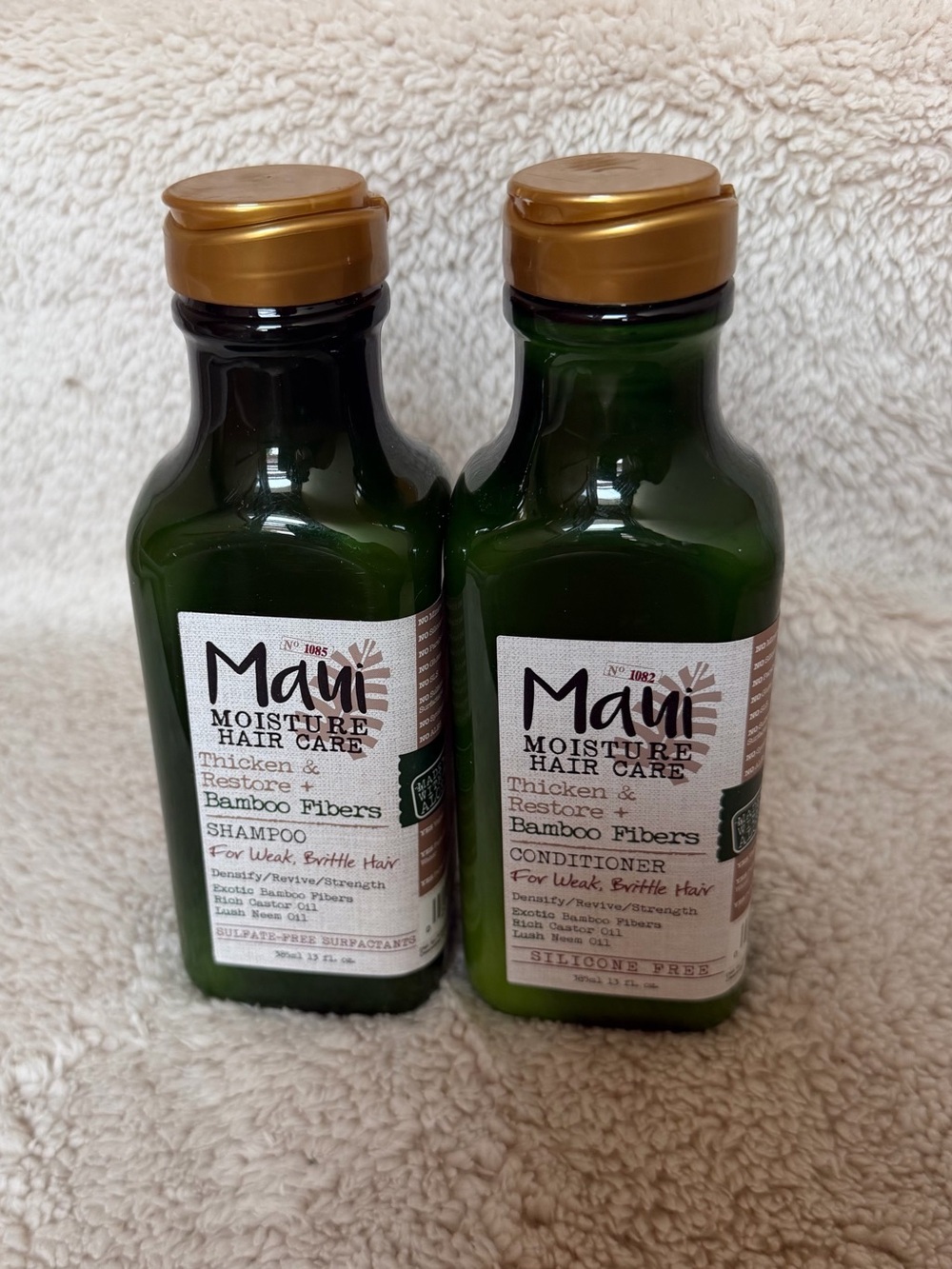 Maui Moisture Bamboo Shampoo and Conditioner Bundle